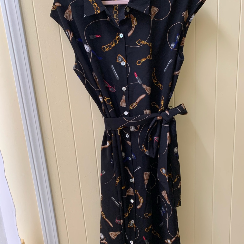 Midi Black Dress